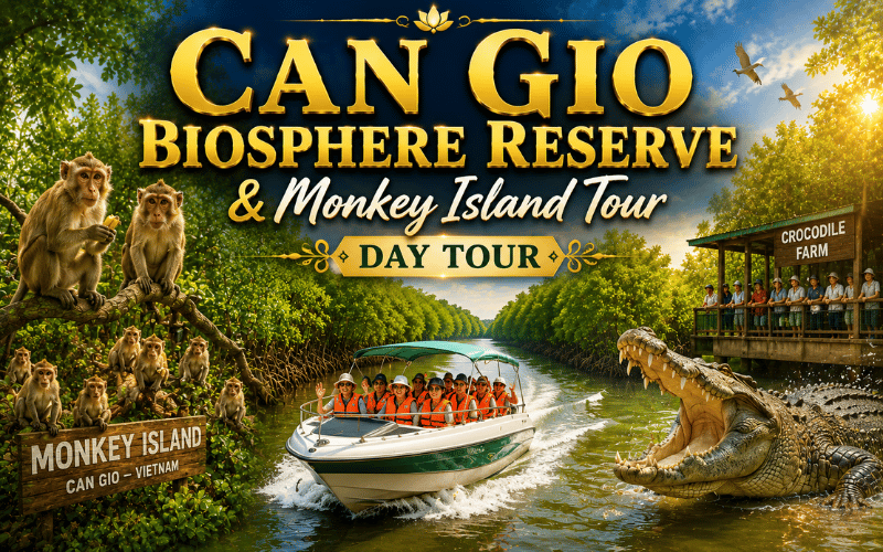 CAN GIO BIOSPHERE and MONKEY ISLAND